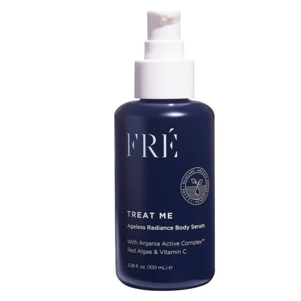 FRE Treat Me Ageless Radiance Body Serum 3.38 oz 100ml Red Algae Vitamin C NEW